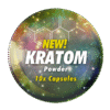 10x Red Borneo Kratom Capsules Picture.